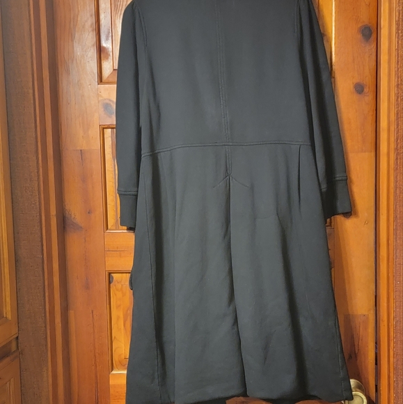 Juicy Coutre Sz XL Black babydoll dress coat - Picture 2 of 9